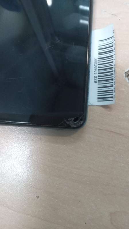 Samsung A32 blue  Crack on corner