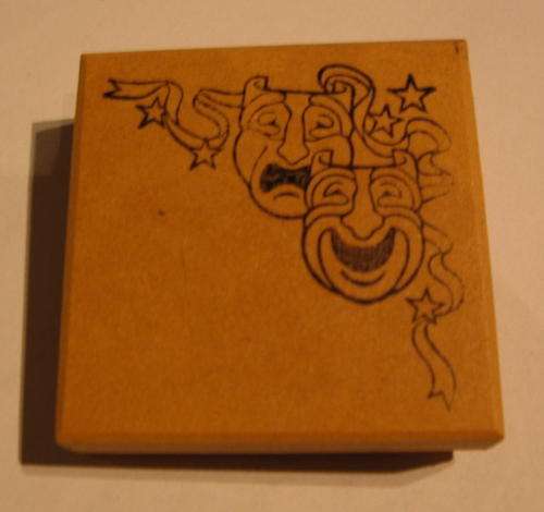 Mask Corner Stamp 762G