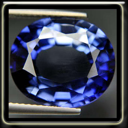 6.45T PRECIOUS VVS MEDIUM DEEP BLUE OVAL SAPPHIRE A THAILAND GEMSTONE