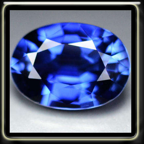 7.32CT A ROYAL CORNFLOWER BLUE MODERN OVAL SAPPHIRE A MADAGASCAN GEMSTONE
