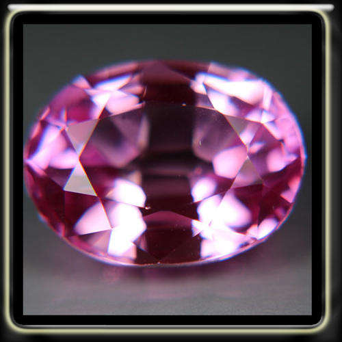 15.95CT STUNNING POWER PINK BRAZILIAN TOPAZ [VVS 1] - FLAWLESS DIAMOND FACETED OVAL (IRRADIATED)