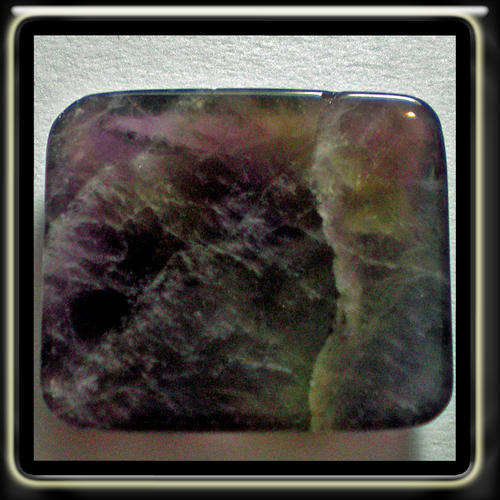 HUGE 21.60ct Square Cabochon Smokey Amethyst Quartz