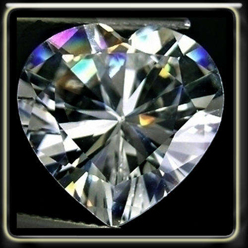 EXQUISITE 2.13ct Natural Crystal Clear Heart Topaz With Beautifull Lustre