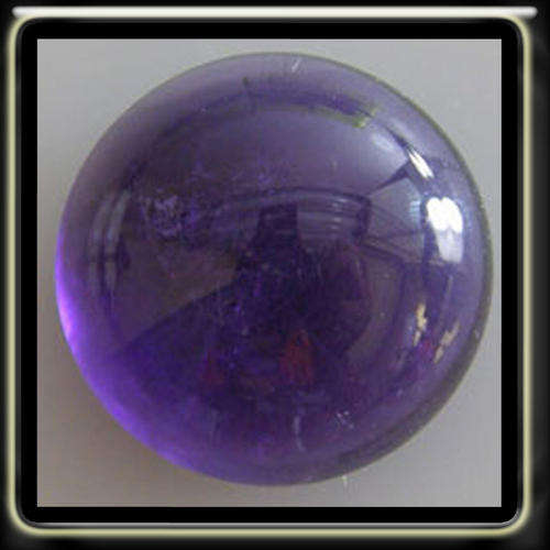 CAPTIVATING 9.05CT ROUND CABOCHON CUT PURPLE AMETHYST AAA+ QUALITY GEM