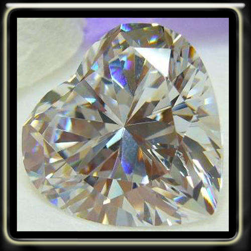 GRACIOUS 6.19CT AMAZING HEART SHAPE DIAMOND SIMULANT ESPECIALLY FOR YOU