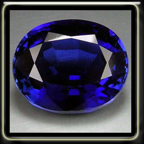MAJESTIC 7.15CT ROYAL BLUE SAPPHIRE MASTERFULLY POLISHED IN A MODERN OVAL GEMSTONE