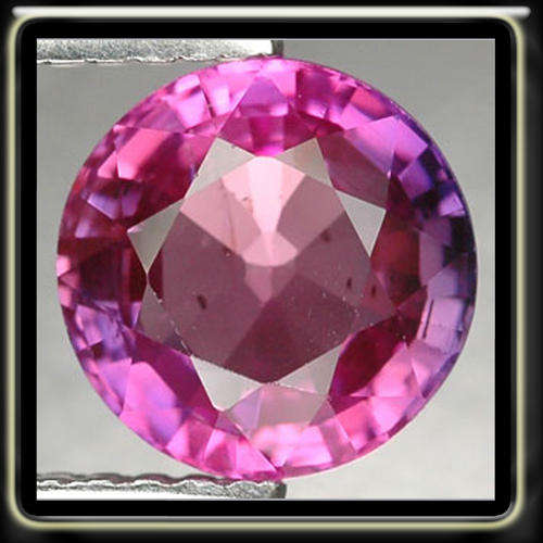2.17CT MAGICAL VIOLET SAPPHIRE MASTERFULLY CUT IN A PERFECT ROUND GEMSTONE