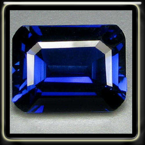 RADIATING 8.00CT EXQUISITE CORNFLOWER BLUE SAPPHIRE (AAA+) POLISHED IN A OCTAGON GEMSTONE
