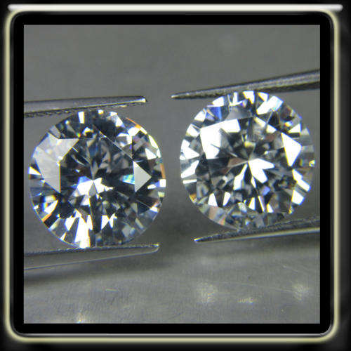 RADIANT 1.78CT BTILLIANT ROUND PAIR DIAMOND SIMULANTS WITH BEAUTIFULL LUSTRE