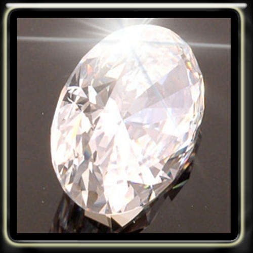 GLITTERING 1.80CT PRECISION OVAL CUT DIAMOND SIMULANT WITH BEAUTIFULL LUSTRE