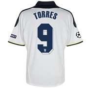 **AUTHENTIC** CHAMPIONS LEAGUE- CHELSEA FC-AWAY-TORRES-9-LARGE
