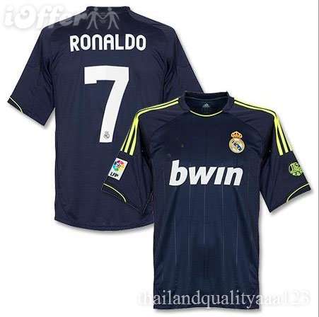 ***AUTHENTIC*** REAL MADRID 12/13-RONALDO-7-LARGE-AWAY