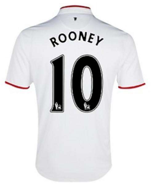 ***AUTHENTIC*** MANCHESTER UNITED 12/13 PLAYERS EDITION-ROONEY-10-MEDIUM
