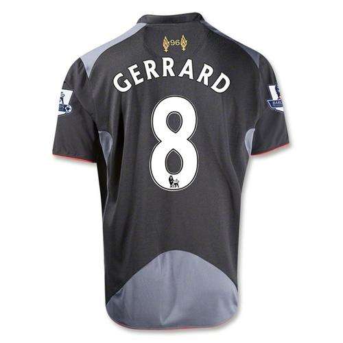 **AUTHENTIC**LIVERPOOL 12/13 AWAY-GERRARD-8-LARGE