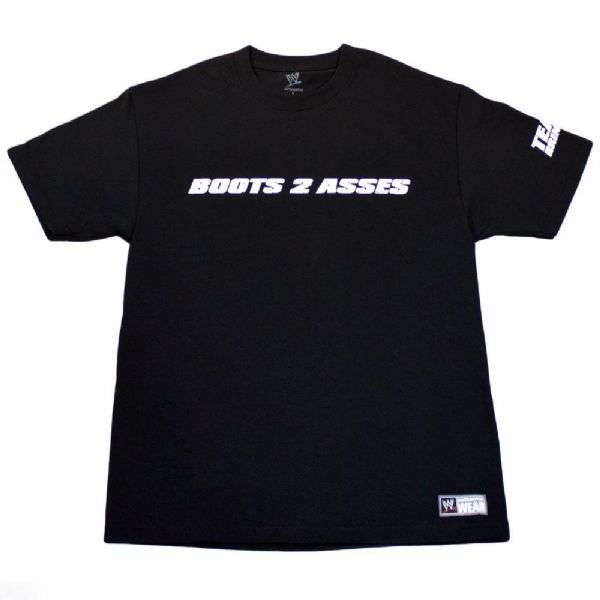 WWE THE ROCK*BOOTS TO ASSES* SMALL *LAST ONE*