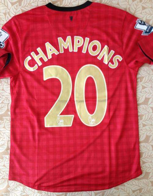 ***CRAZZZY SPECIAL*** MANCHESTER UNITED 12/13 CHAMPIONS-20-MEDIUM