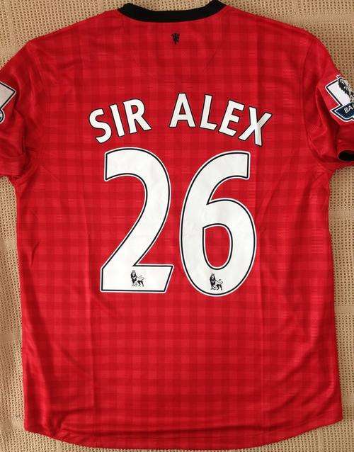 ***SPECIAL EDITION*** MANCHESTER UNITED 12/13 SIR ALEX-26-LARGE