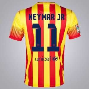 ***CRAZZY SPECIAL*** BARCELONA AWAY 13/14 PLAYERS EDITION NEYMAR JR-11-LARGE