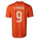 ***CRAZY SPECIAL***NETHERLANDS 14/15 HOME-V.PERSIE-9-X LARGE-PLAYERS VERSION