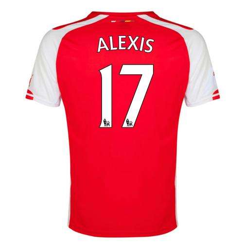 ***CRAZZY SPECIAL*** ARSENAL HOME 14/15 ALEXIS-17-X LARGE