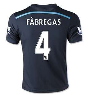 ***CRAZZY SPECIAL*** CHELSEA THIRD 14/15-FABREGAS-4-MEDIUM