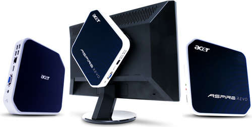 UNIQUE ACER ASPIRE REVO - STICKS TO THE BACK OF YOUR MONITOR! ULTIMATE PORTABLE PC **BRAND NEW**