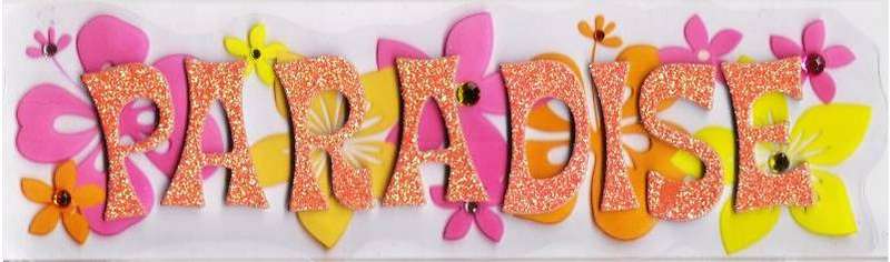 **ON PROMOTION**ME & MY BIG IDEAS SCRAPBOOKING EMBELISHMENTS PARADISE **FREE SHIPPING**