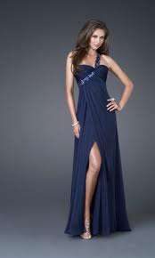 Stunning Navy Evening Dress