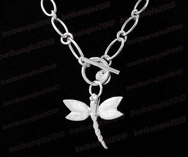 ***UNIQUE*** sterling silver dragonfly necklace ***CHRISTMAS***