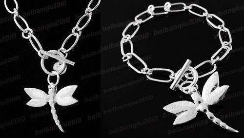 ***UNIQUE*** sterling silver set - necklace and bracelet ***CHRISTMAS***