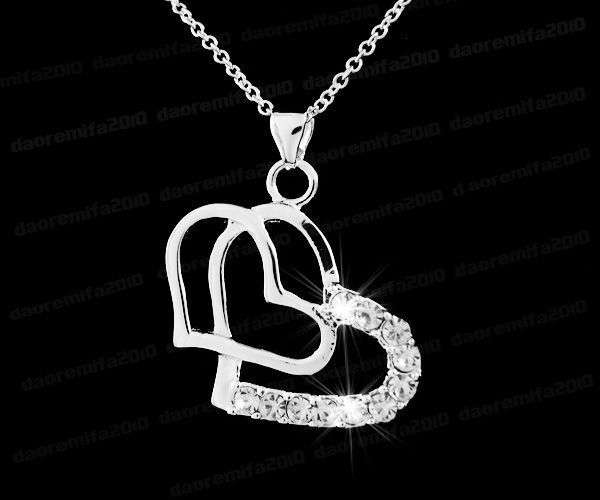 ***PRETTY***925 silver heart pendant ***PERFECT CHRISTMAS GIFT