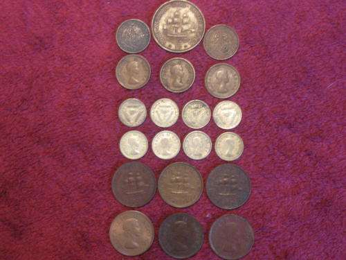 21 RARE SOUTH AFRICA QUEEN ELIZABETH II COINS