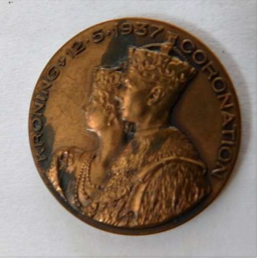 Union of South Africa bronze coronation 12.5.1937 medal