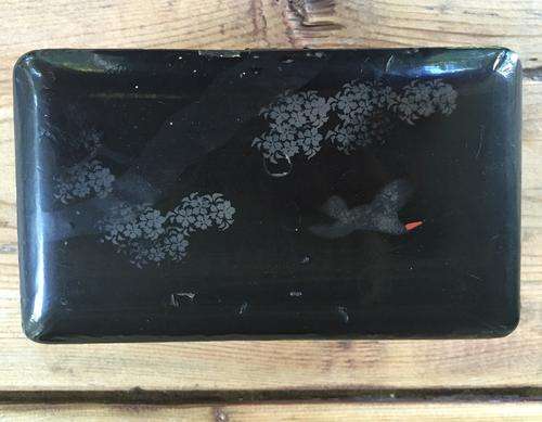 Oriental lacquer box