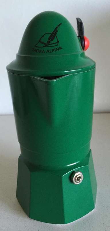 Limited edition Bialetti moka alpina espresso pot