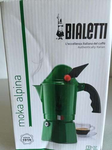 Limited edition Bialetti moka alpina espresso pot