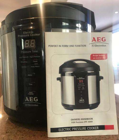 AEG Electrolux EPC6000 Electric Pressure Cooker