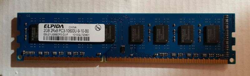 Elpida 2GB RAM DDR3