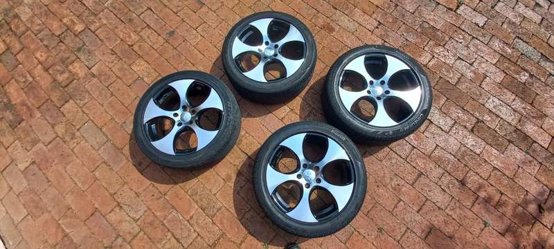 17 inch Alloy Wheels and Tyres - Set of 4