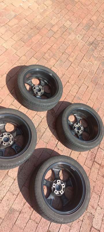 17 inch Alloy Wheels and Tyres - Set of 4