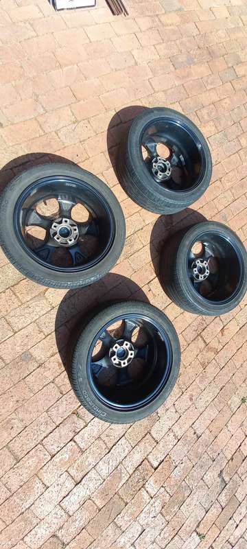 17 inch Alloy Wheels and Tyres - Set of 4