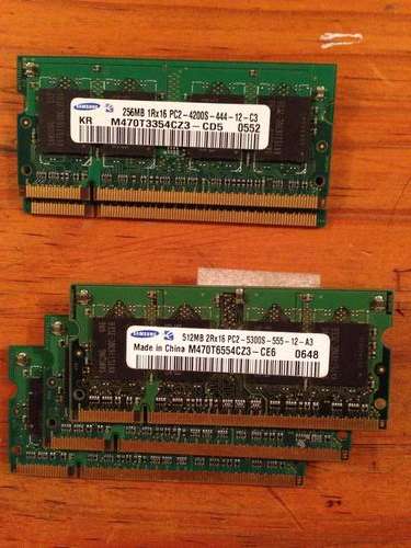 Laptop RAM Lot