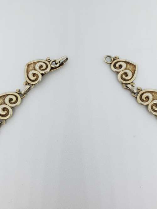 Vintage Sterling Candida halter necklace