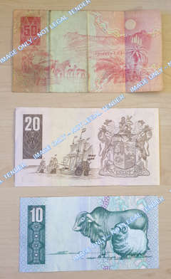 South African Reserve Bank replacement notes (3) - G P C de Kock - 1 lot