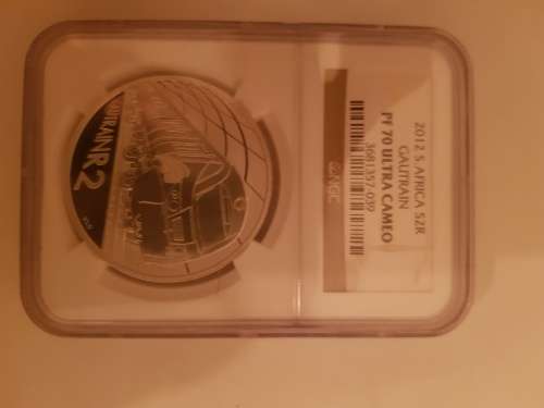 2012 NGC PF70 Silver Gautrain  !!!! Perfect!!