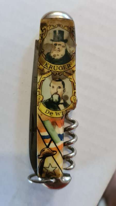 Paul Kruger & Gen.De Wet Richard's Sheffield pocket knife. A beauty,original in excellent condition.