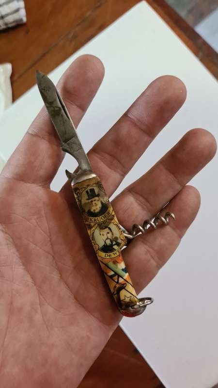 Paul Kruger & Gen.De Wet Richard's Sheffield pocket knife. A beauty,original in excellent condition.