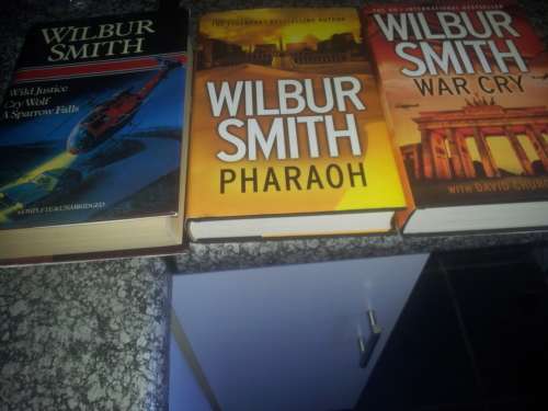 3 WILBUR SMITH BOOKS IN GREAT CONDITION AS NEW
