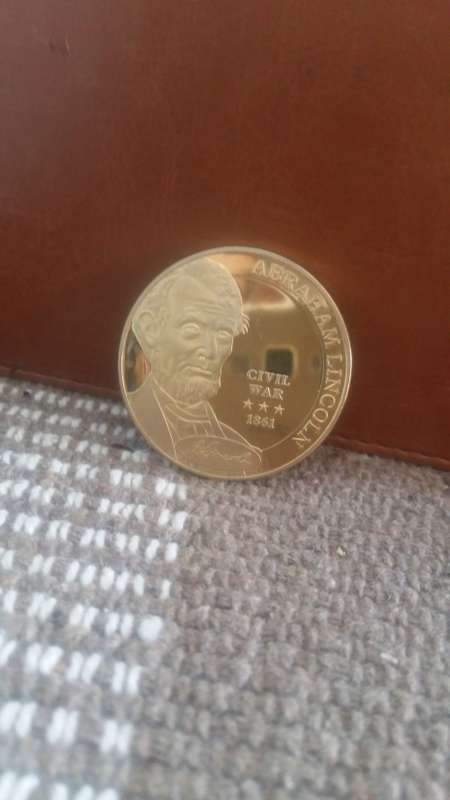 ABRAHAM LINCON COMMEMORATIVE MEDALLION