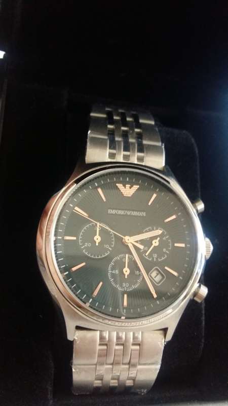 BRAND NEW AUTHENTIC EMPORIO ARMANI MEN'S WATCH